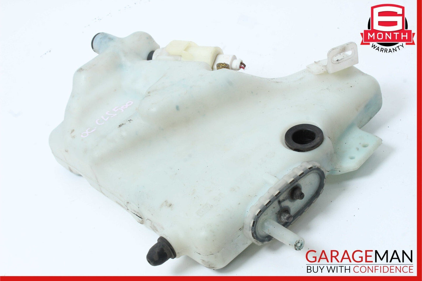 06-11 Mercedes W219 CLS500 Windshield Washer Fluid Reservoir Tank Assembly OEM
