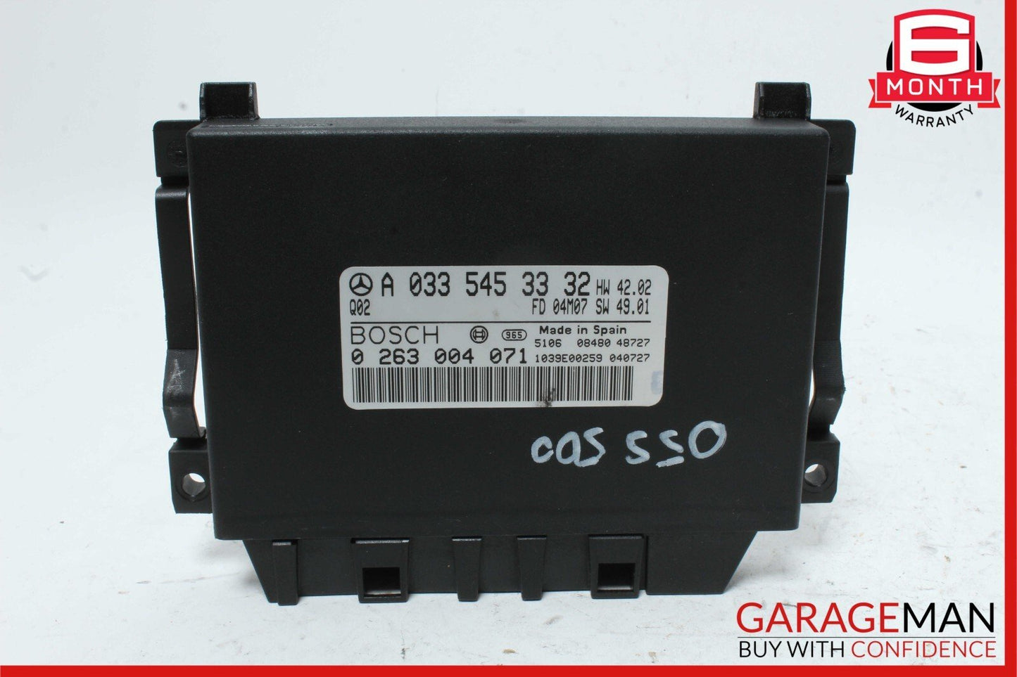 00-06 Mercedes W215 CL500 S500 Park Parktronic Parking Control Module Unit