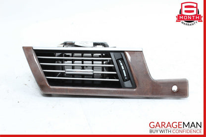 10-13 Mercedes W212 E350 Front Left Dashboard Dash AC A/C Air Vent Trim Wood