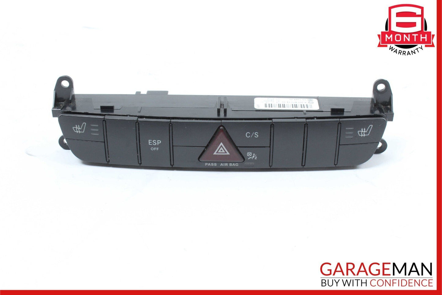 06-10 Mercedes W251 R320 R500 Center Dashboard Hazard ESP Control Switch OEM