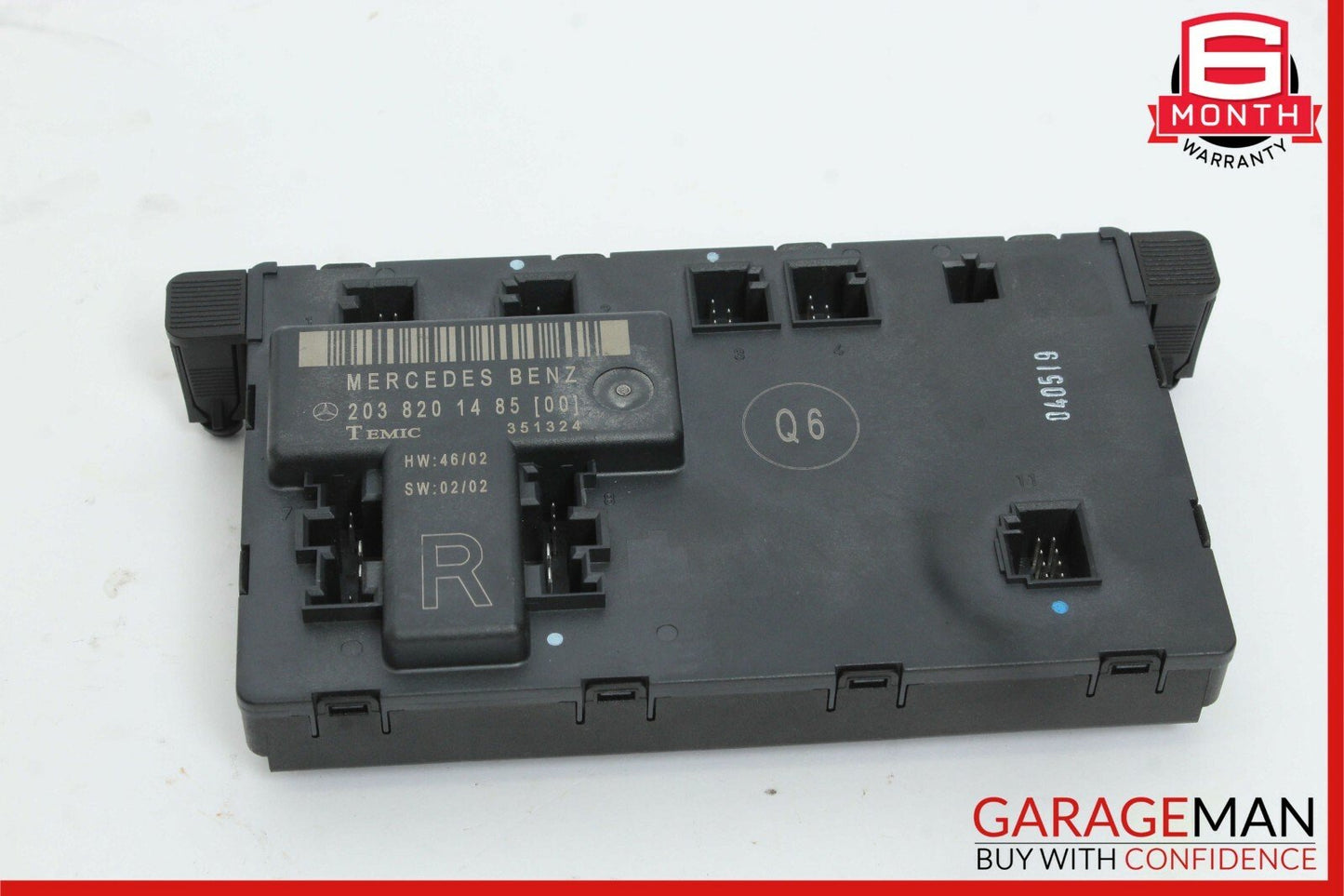 01-07 Mercedes W203 C320 C230 C280 Front Right Side Door Control Module Unit
