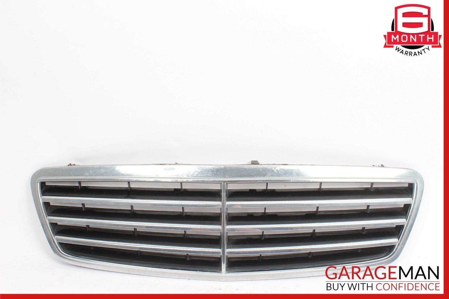05-07 Mercedes W203 C230 Front Hood Radiator Grille Grill Trim Cover Chrome OEM