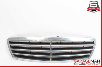 05-07 Mercedes W203 C230 Front Hood Radiator Grille Grill Trim Cover Chrome OEM
