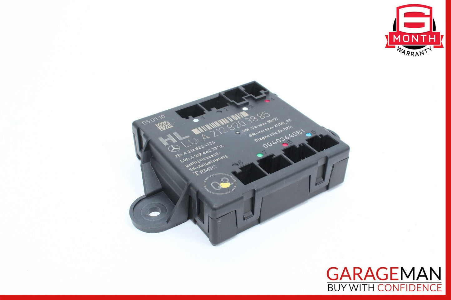 08-18 Mercedes W204 C300 CLS550 Rear Left Driver Side Door Control Module OEM