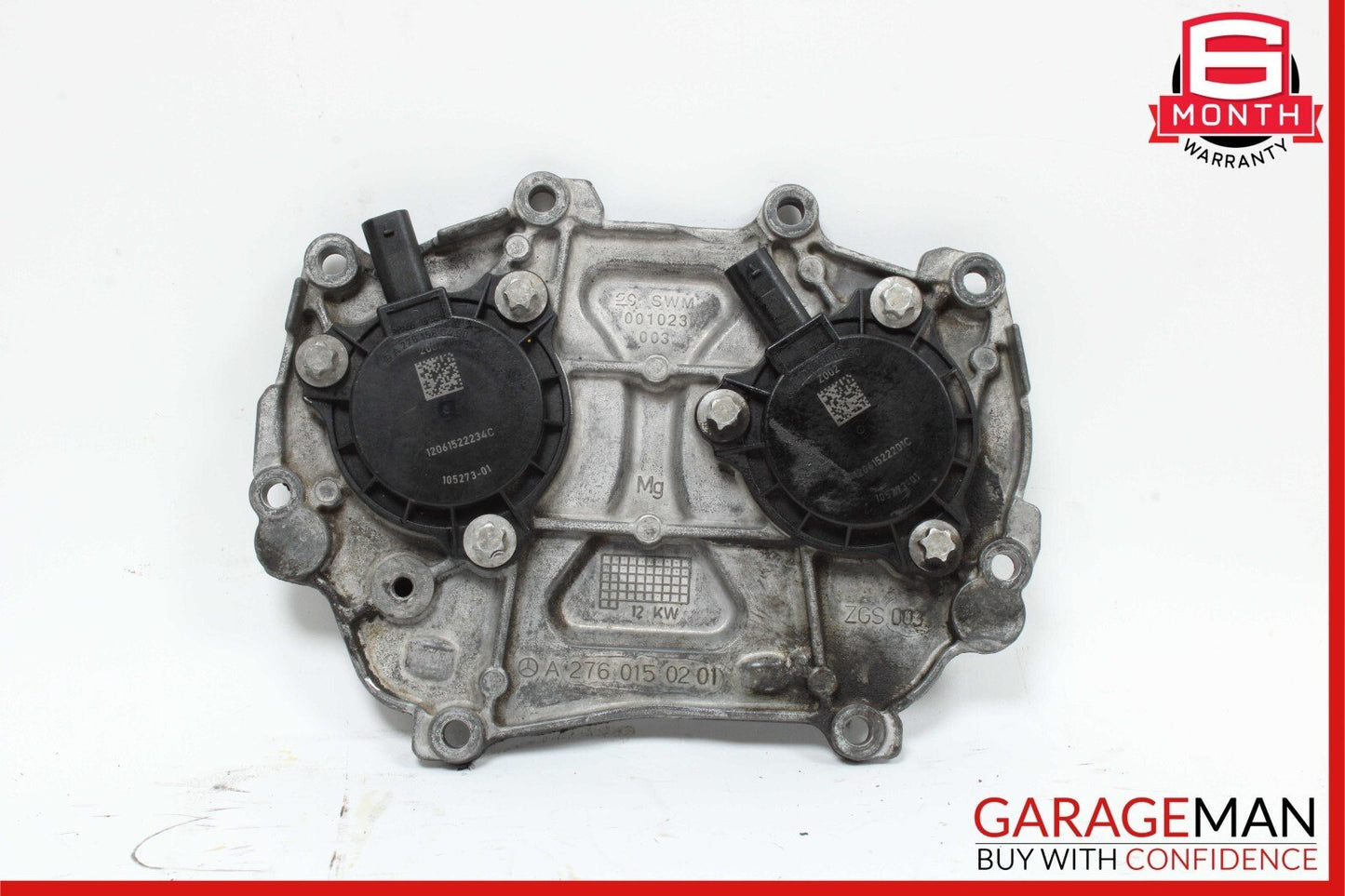 12-18 Mercedes S550 SLK350 Front Left / Right Engine Timing Chain Cover Plate