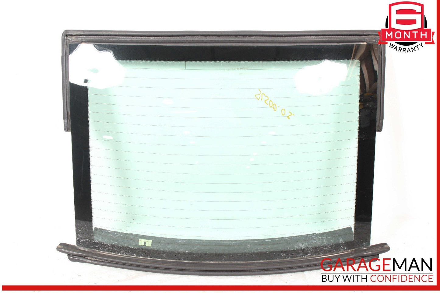03-12 Mercedes R230 SL500 SL550 Rear Back Windshield Window Glass Panel Clear