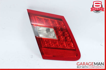 10-13 Mercedes W212 E350 E400 E63 AMG Sedan Rear Left Side Inner Tail Light Lamp