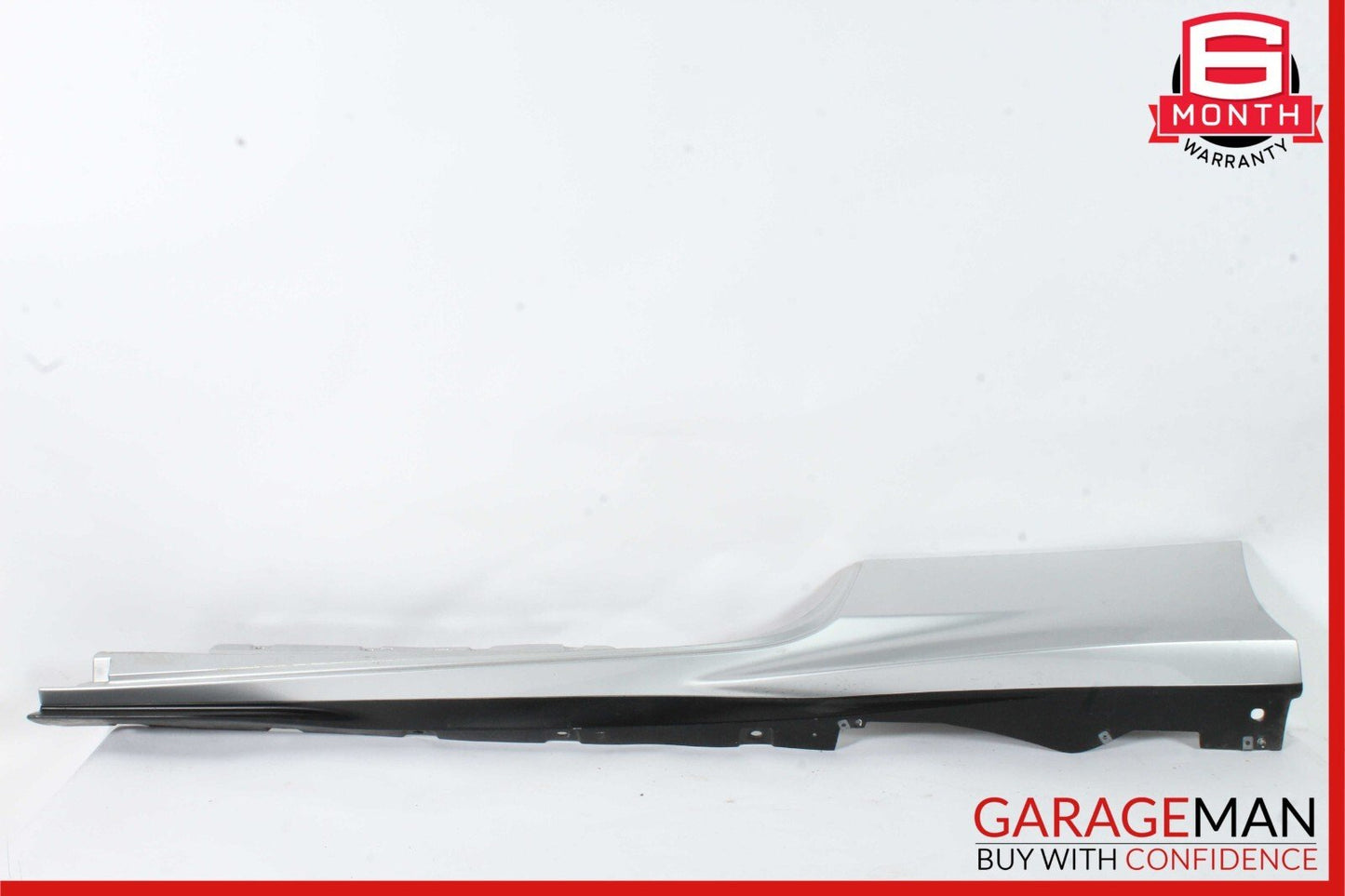 20-22 Ferrari F8 Left Driver Side Rocker Skirt Moulding Trim Panel Cover Silver