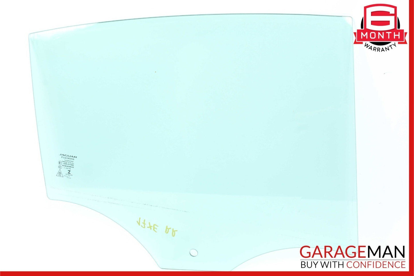 17-20 Jaguar XE Rear Right Passenger Side Door Window Auto Glass OEM