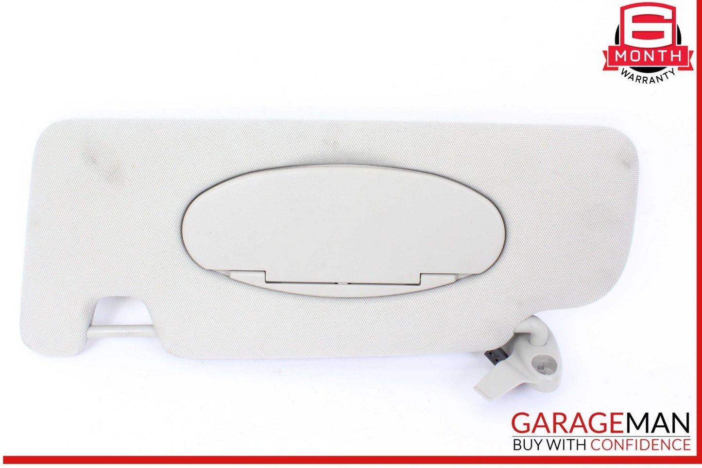 14-21 BMW i3 I01 Hybrid Front Left Driver Side Sun Visor Sunvisor Gray OEM