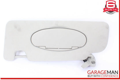14-21 BMW i3 I01 Hybrid Front Left Driver Side Sun Visor Sunvisor Gray OEM