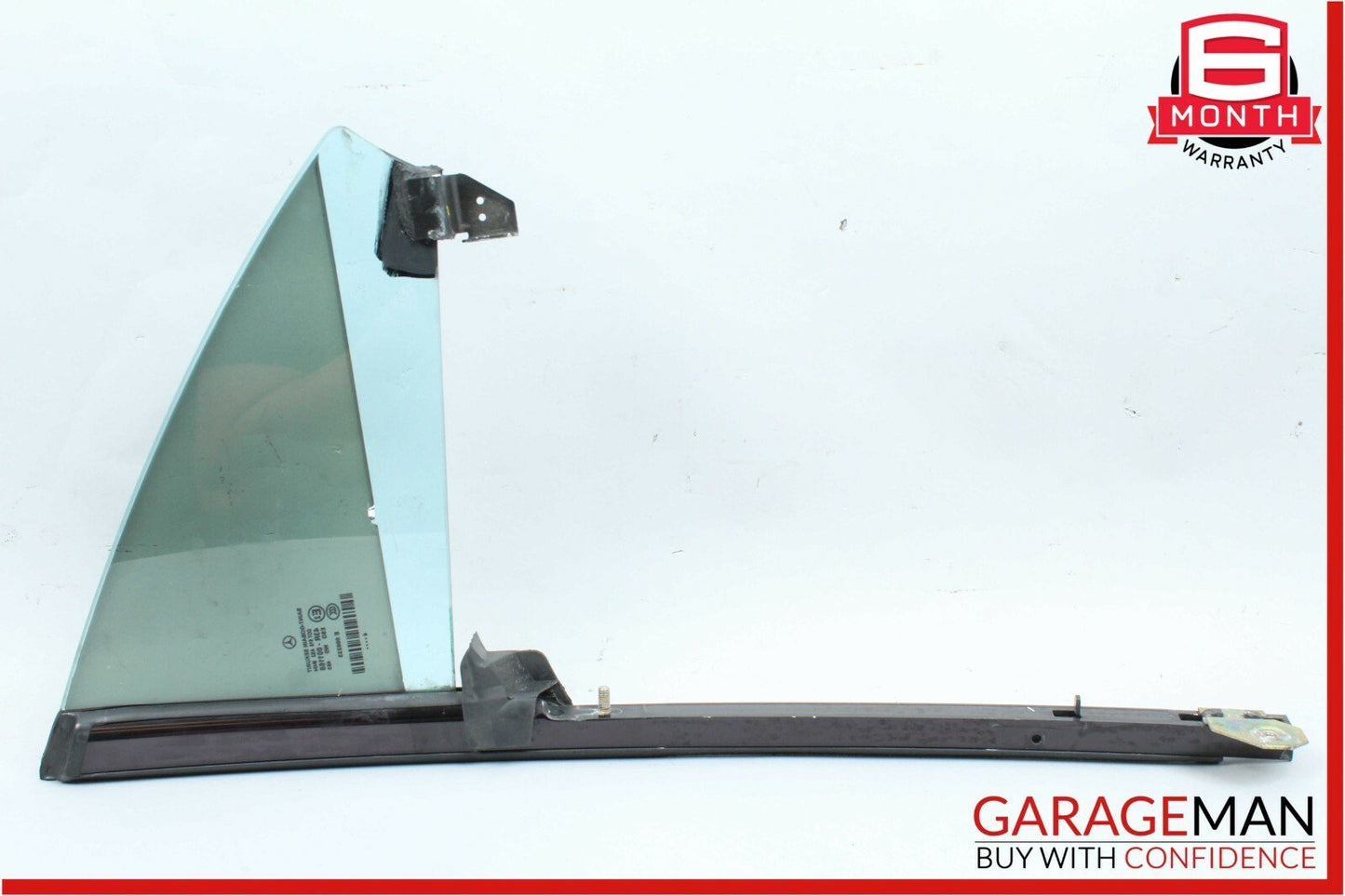 06-11 Mercedes W219 CLS550 Rear Right Side Quarter Window Glass Panel Assembly