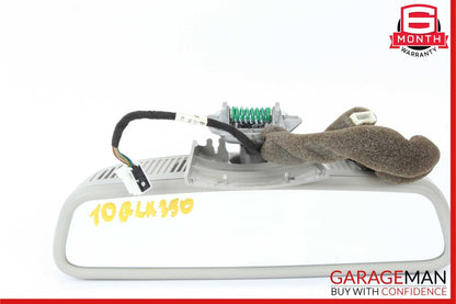 08-12 Mercedes W204 C300 E350 Interior Rear View Mirror Assembly Gray OEM
