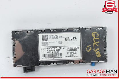 Mercedes W212 E350 E400 SLK250 Sirius Satellite Radio Receiver 2128706489 OEM