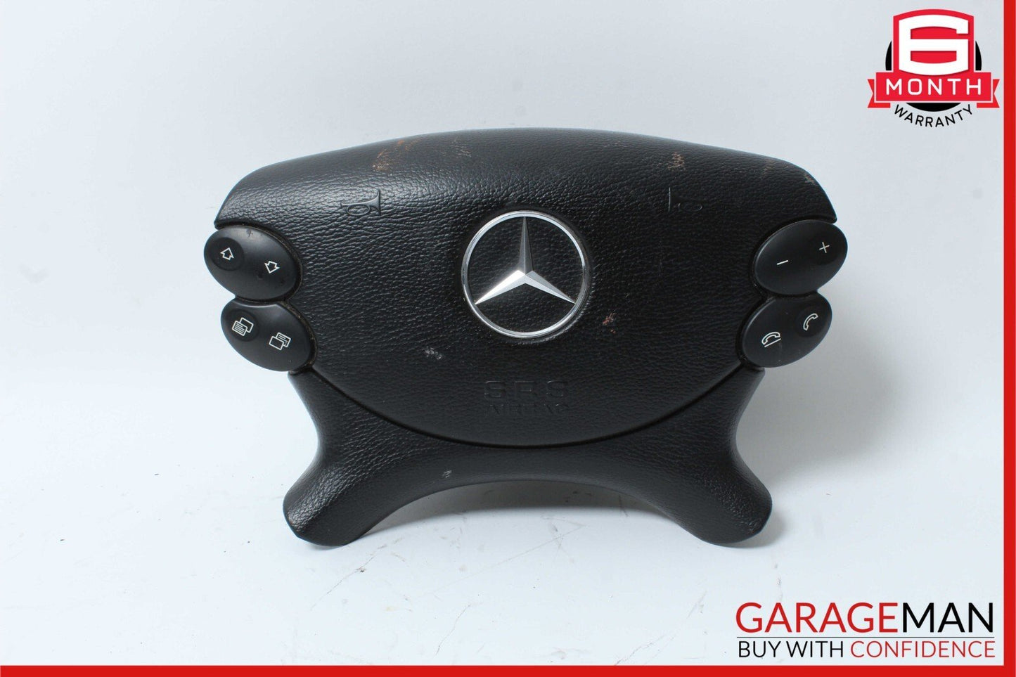 03-12 Mercedes W211 E350 CLK320 SL500 Steering Wheel Airbag Air Bag Black OEM