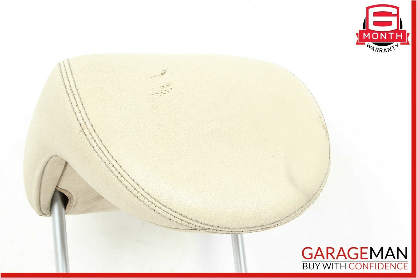 03-08 Mercedes R230 SL500 SL550 Front Left / Right Seat Headrest Head Rest Beige