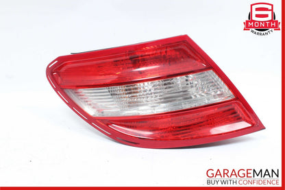 08-11 Mercedes W204 C300 C250 C63 Rear Left Side Taillight Tail Light Lamp