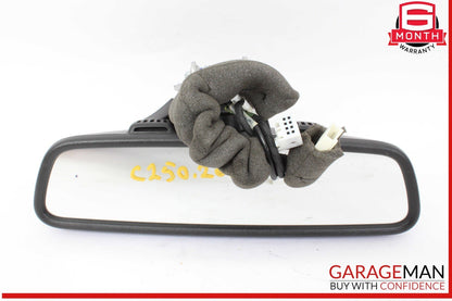 10-16 Mercedes W204 C250 CGI E400 Interior Rear View Mirror Black 2048104217