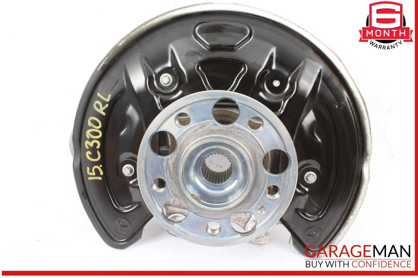 15-20 Mercedes W205 C300 C350e Rear Left Side Wheel Spindle Knuckle Hub Bearing