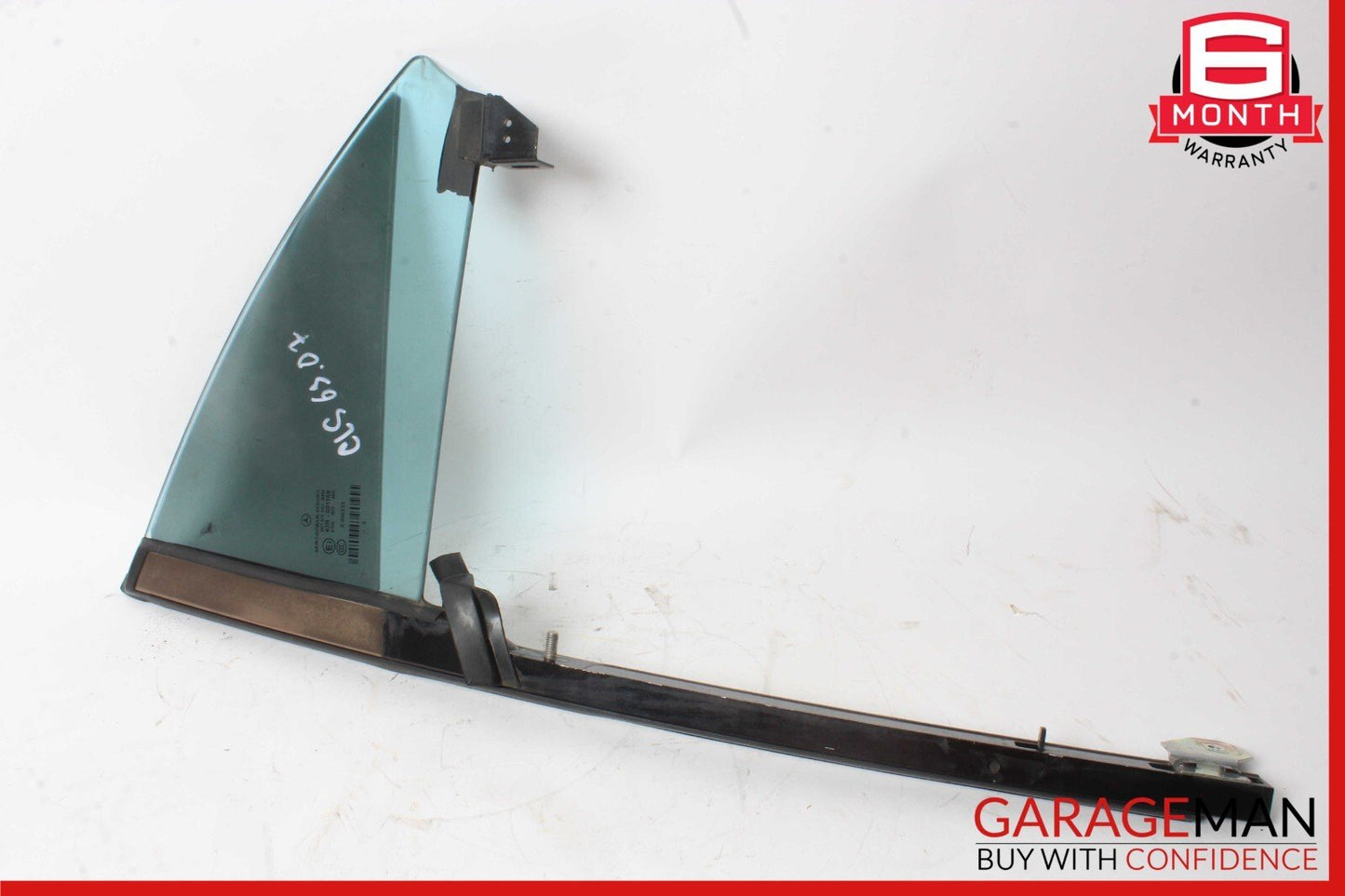 06-11 Mercedes W219 CLS500 CLS63 AMG Rear Left Quarter Door Window Glass Panel