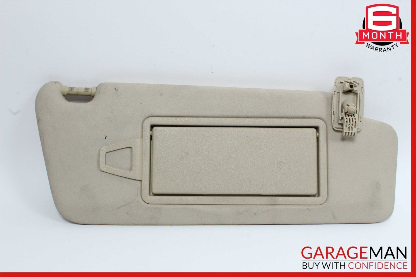 08-14 Mercedes W204 C250 C350 Front Right Side Sunvisor Sun Visor Beige