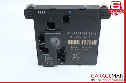03-09 Mercedes W211 E350 E550 Rear Right Side Door Controller Module Unit