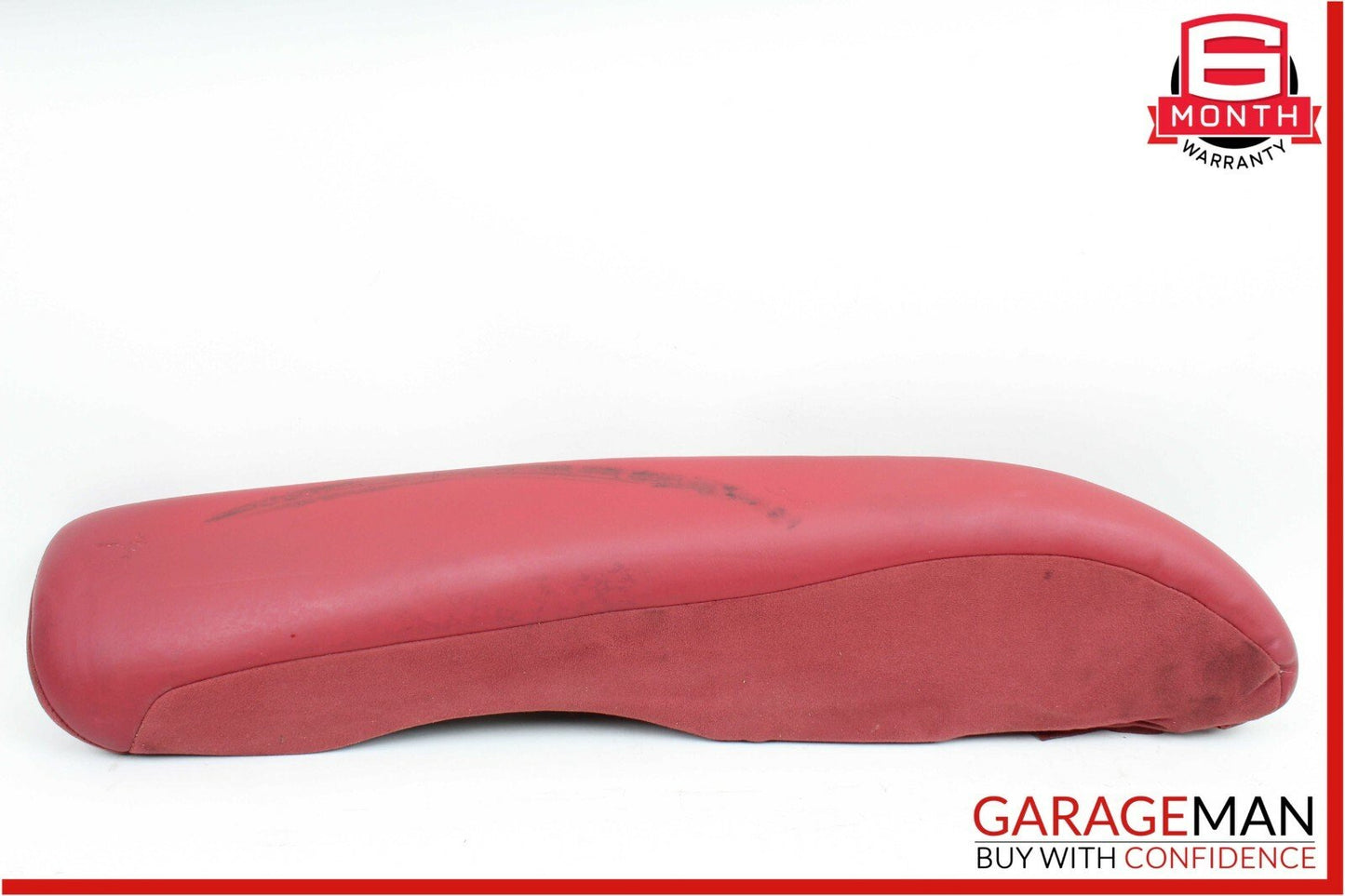 14-18 Maserati Quattroporte Rear Left Side Seat Bolster Cushion Pad Cover Red