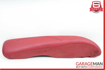 14-18 Maserati Quattroporte Rear Left Side Seat Bolster Cushion Pad Cover Red