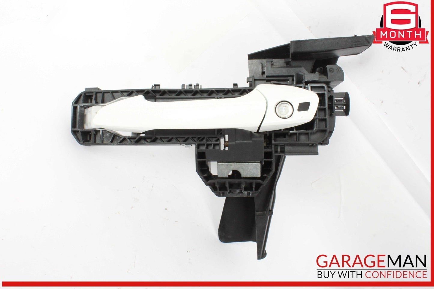 08-15 Mercedes X204 GLK350 Front Left Driver Side Exterior Door Handle White OEM