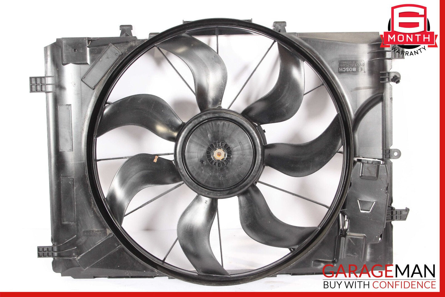 12-20 Mercedes W117 CLA250 Engine Radiator Cooling Fan Motor Shroud OEM