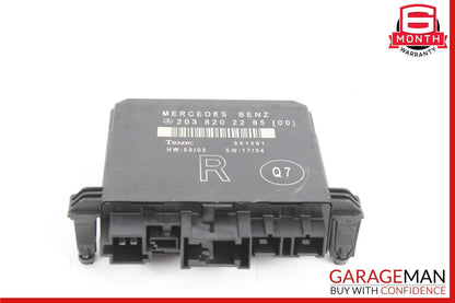 01-07 Mercedes W203 C230 C320 C55 Rear Right Side Door Computer Control Module