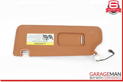 03-18 Bentley Continental GTC Front Left Side Sun Visor Shade Sunvisor OEM