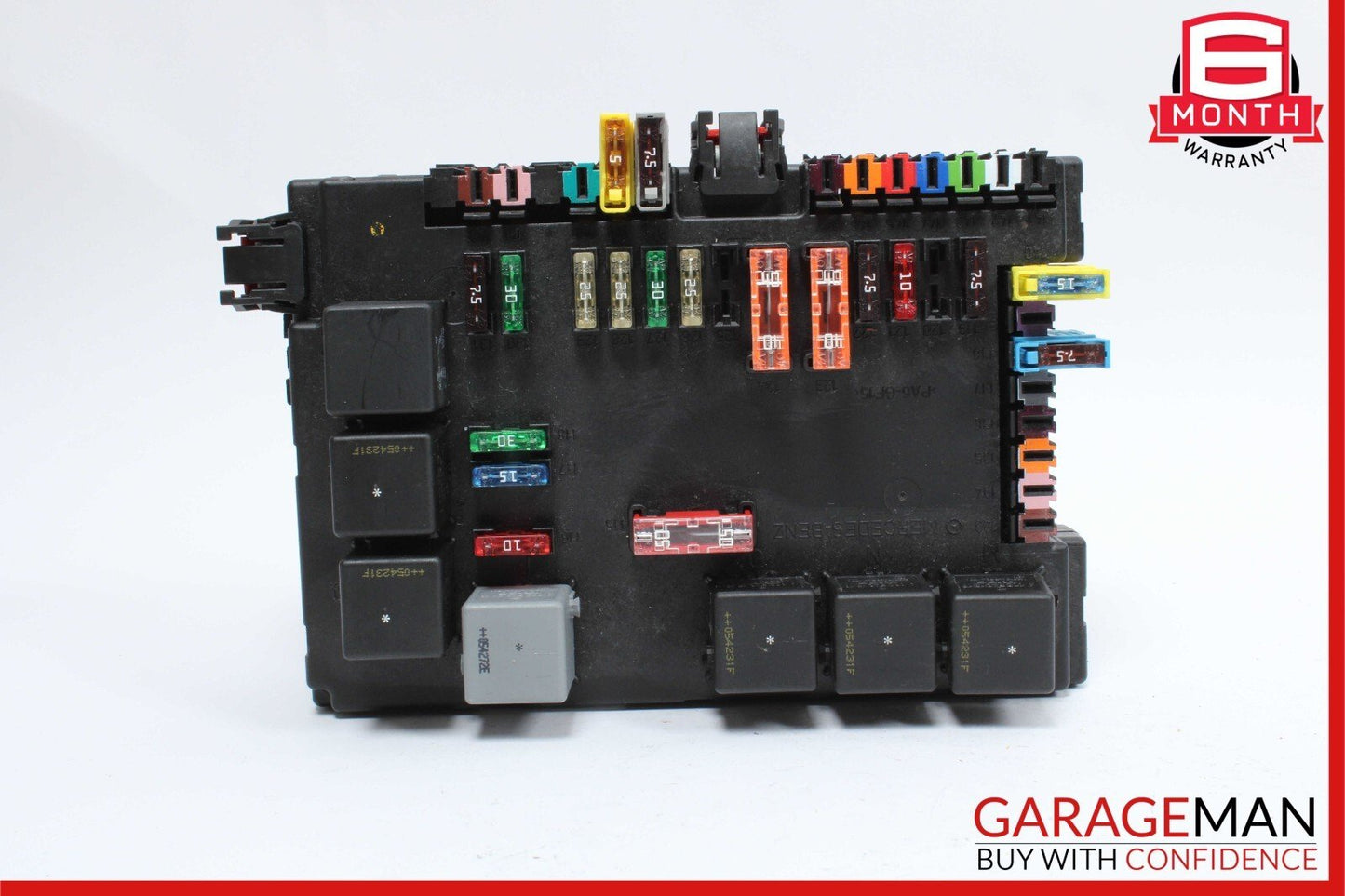 07-09 Mercedes W221 S550 CL550 Rear Trunk Relay Junction Fuse Box 2215451362 OEM
