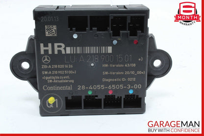 08-18 Mercedes W204 C300 CLS550 E550 Rear Right Side Door Control Module Unit
