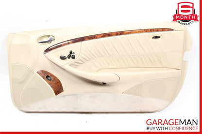 06-09 Mercedes W209 CLK350 Front Right Side Interior Door Panel Assembly Beige