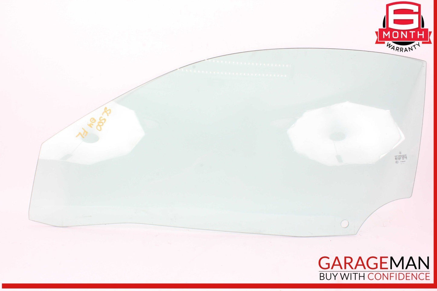 03-12 Mercedes R230 SL500 SL55 AMG Front Left Driver Side Door Window Glass OEM