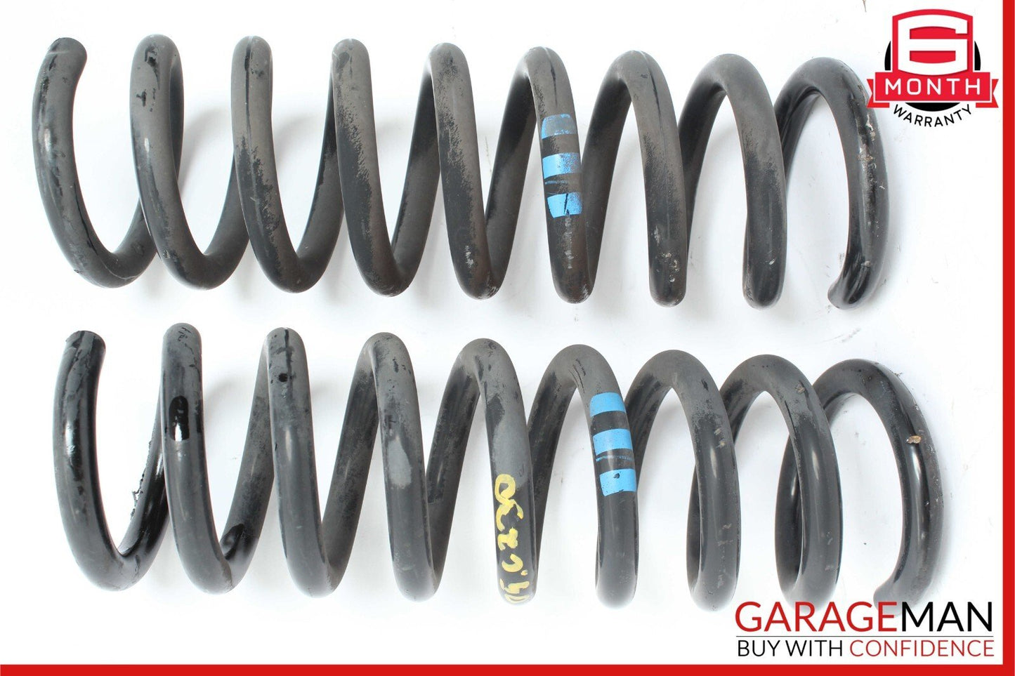 01-07 Mercedes W203 C230 Rear Left & Right Shock Absorber Coil Spring Set of 2