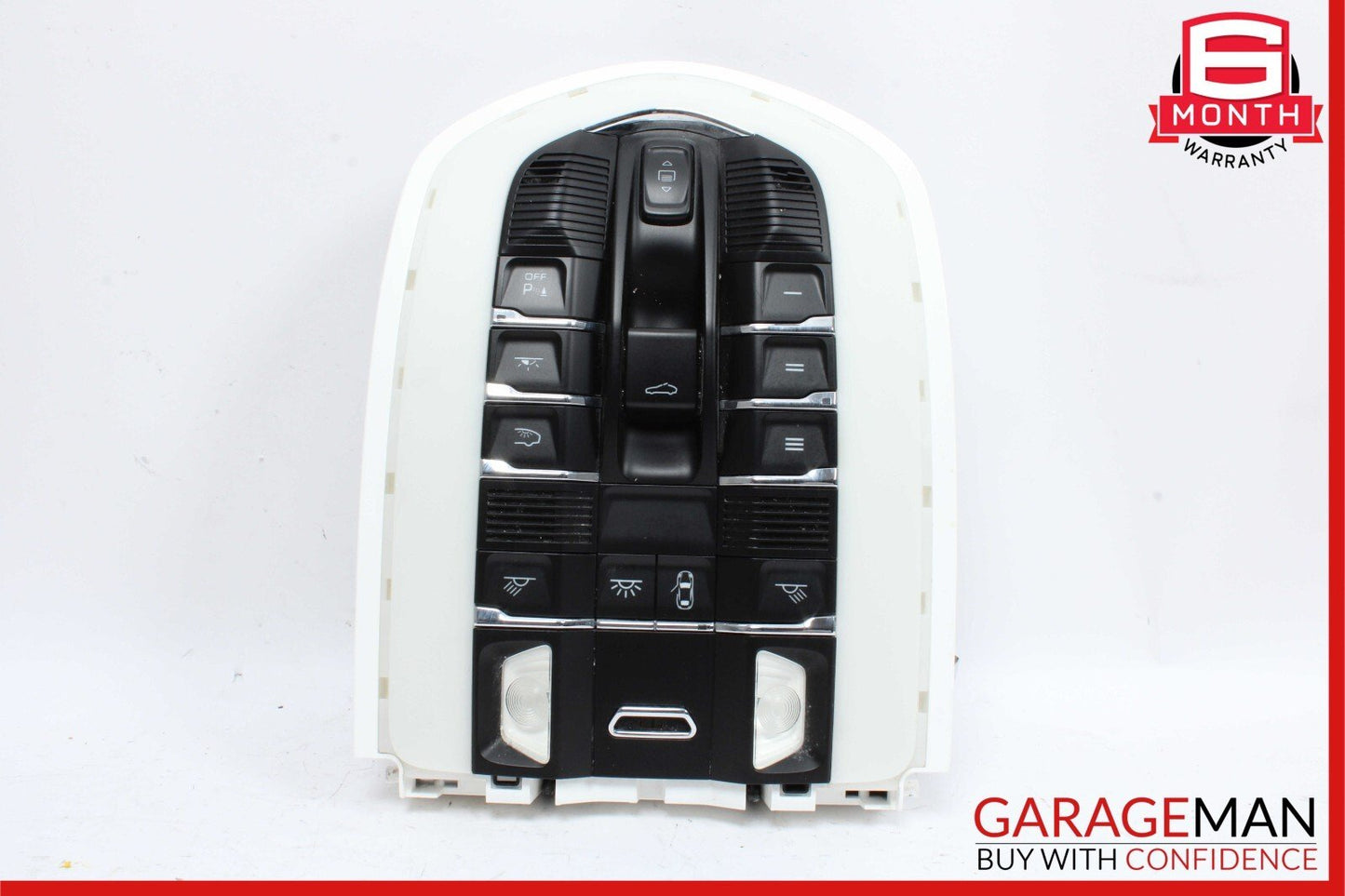 15-18 Porsche Macan 95B Front Overhead Dome Light Console Sunroof Switch Control