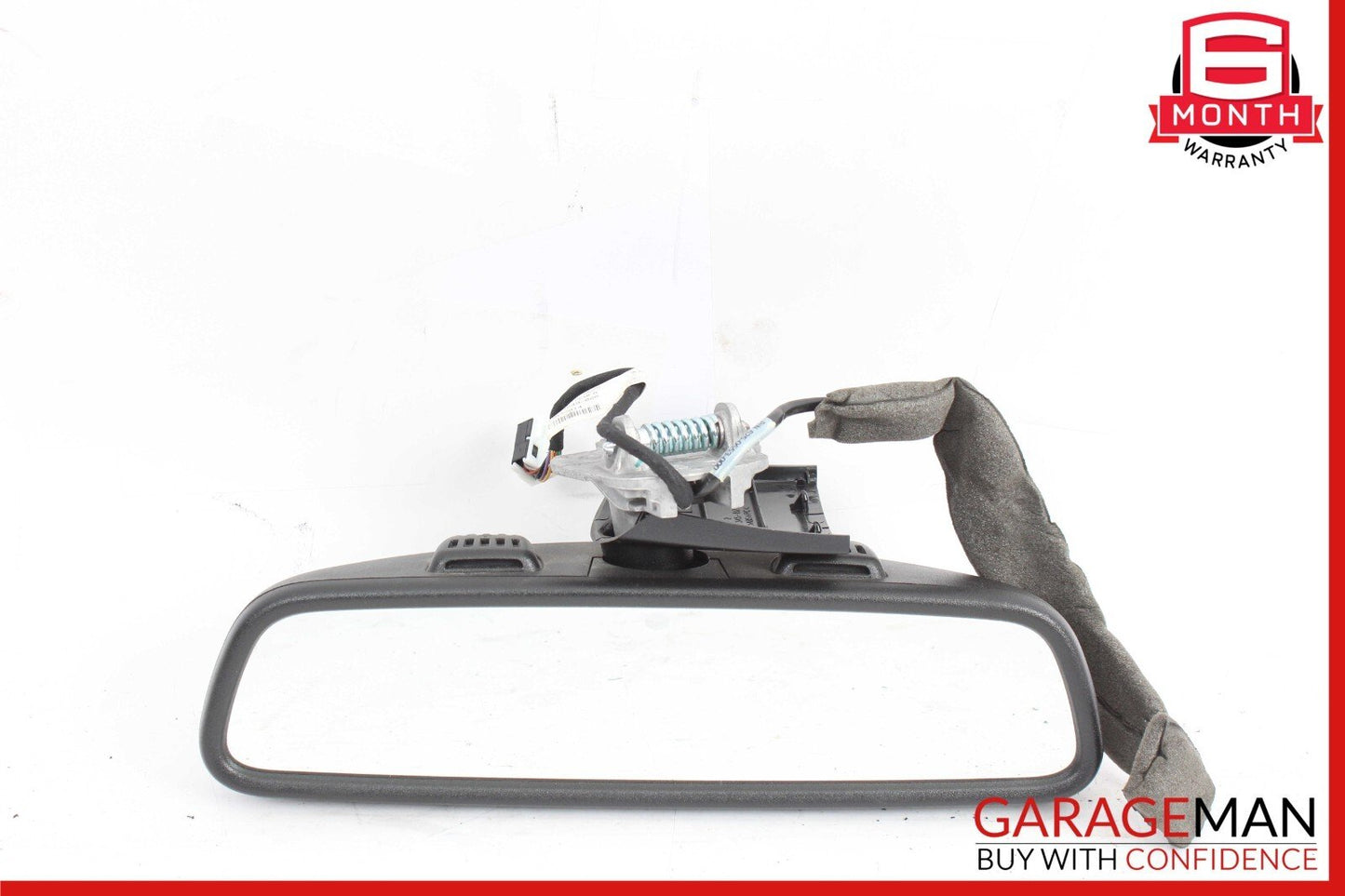 08-14 Mercedes W204 C250 C300 C63 AMG Top Upper Rear View Mirror Black OEM