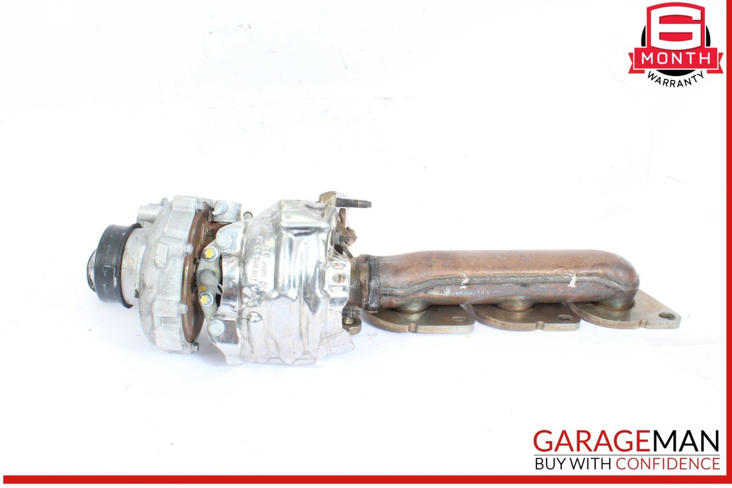 11-18 Mercedes W222 S550 CL550 Left Side Turbocharger Turbo Charger Manifold OEM