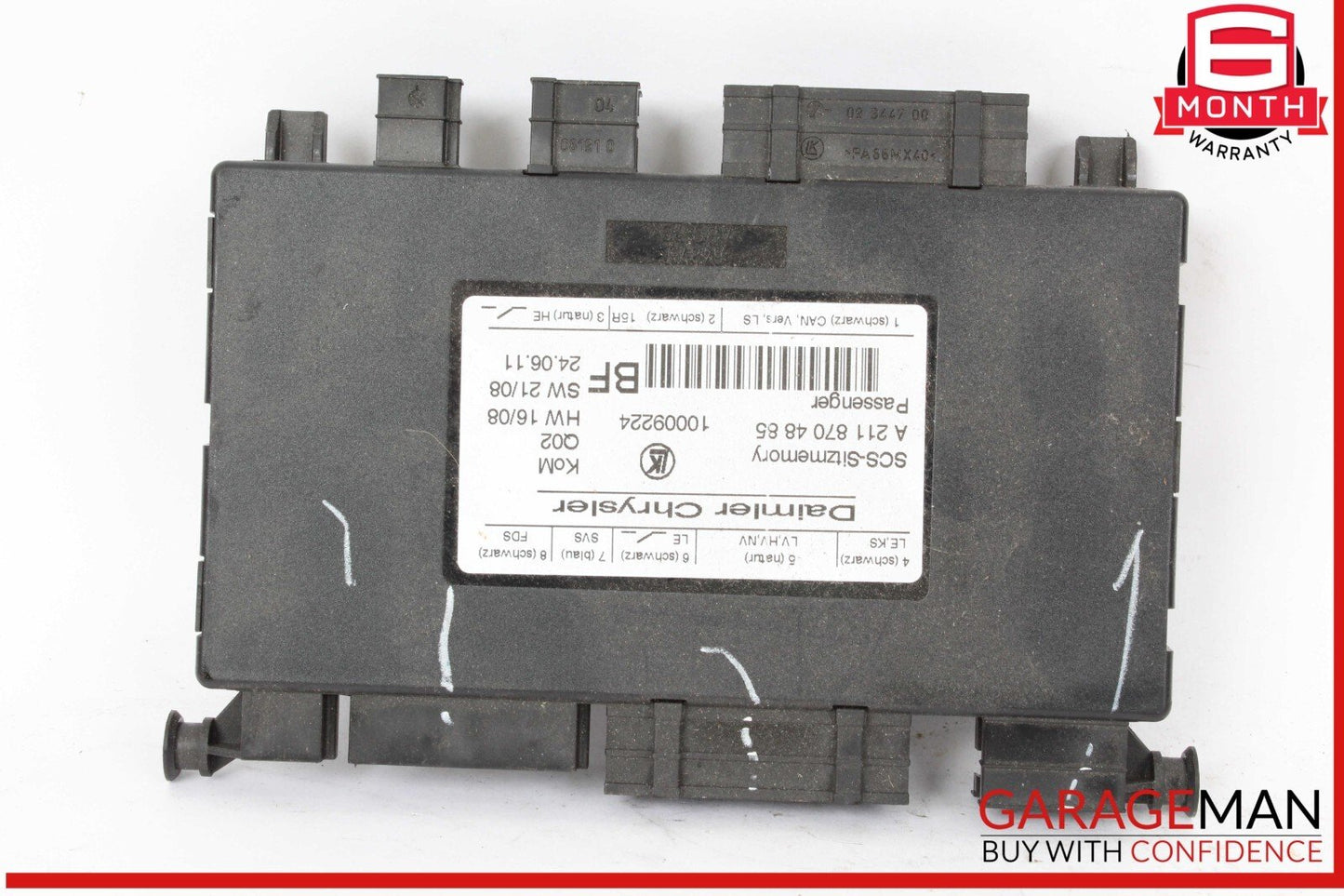 03-12 Mercedes X164 GL450 ML550 Front Right Side Seat Control Module OEM