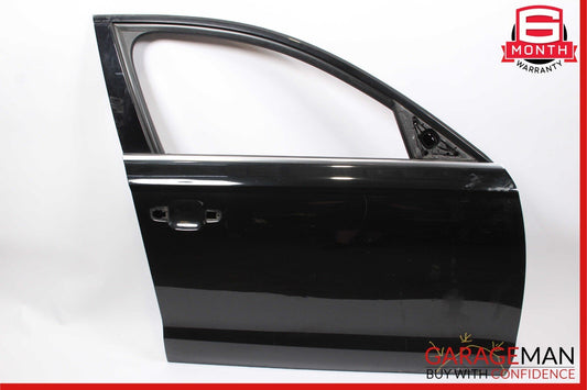 12-18 Audi A6 Front Right Passenger Side Exterior Door Shell Frame Panel Black