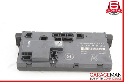 03-09 Mercedes W211 E350 E550 Front Right Passenger Door Control Module Unit