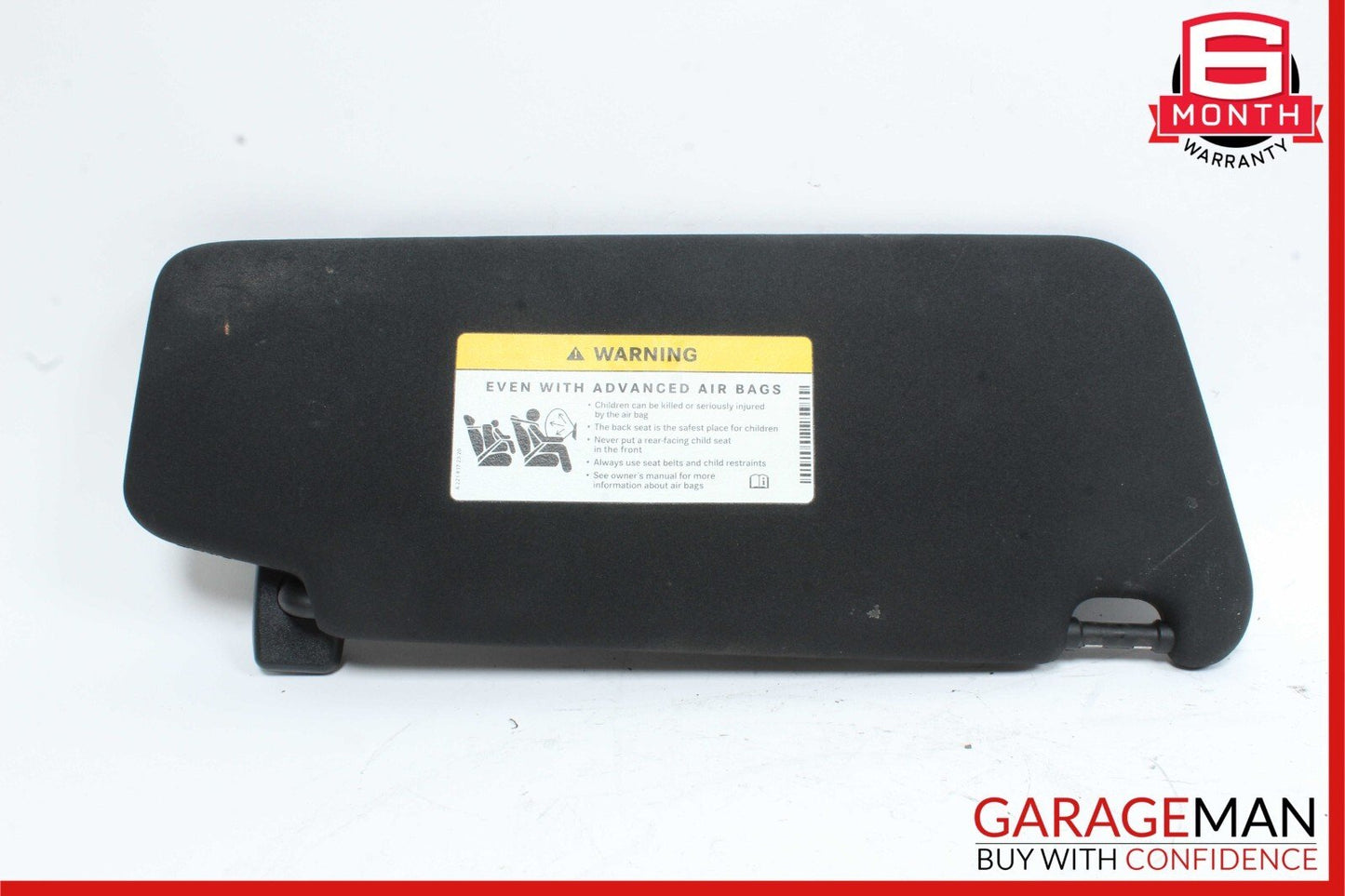 08-14 Mercedes W204 C250 Front Left Side Sun Visor Sunvisor Shade Cover OEM