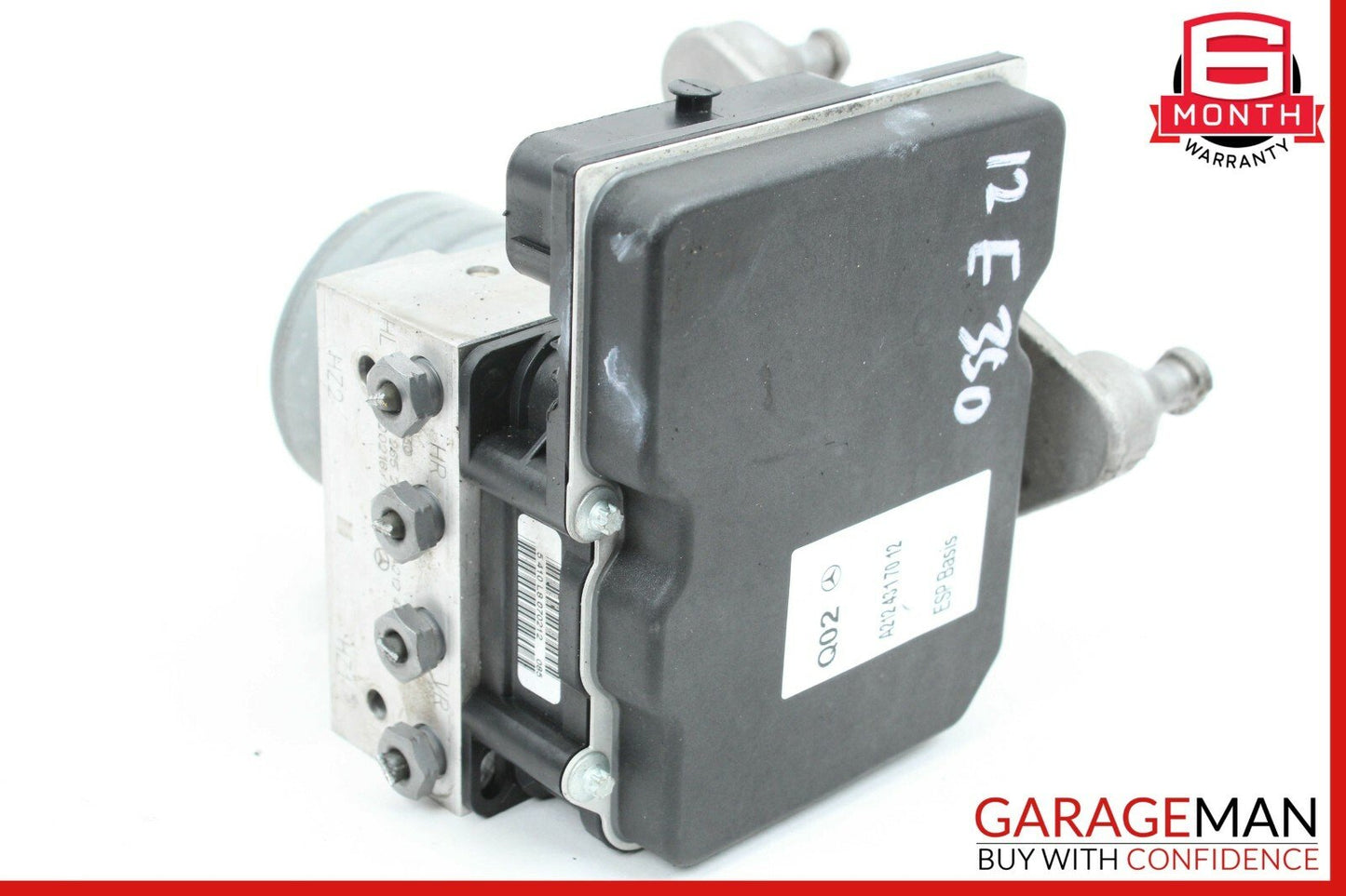 10-16 Mercedes W212 E350 ABS Brake Hydraulic Pump Control Module Unit 2124317012