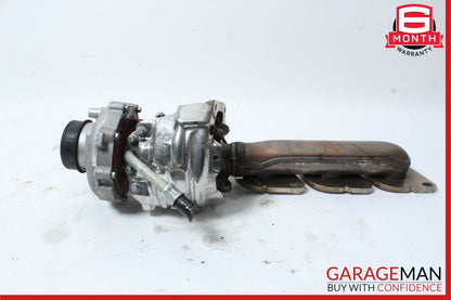 11-18 Mercedes W212 E550 CL550 Left Side Turbocharger Turbo Charger Manifold OEM