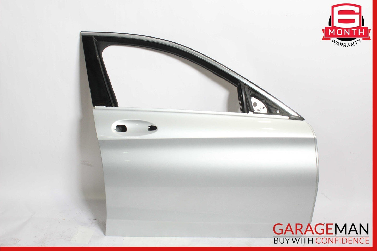15-20 Mercedes W205 C300 Front Right Passenger Side Exterior Door Shell Silver