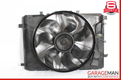 08-18 Mercedes W204 C250 C300 Engine Radiator Cooling Fan Shroud Motor Assy