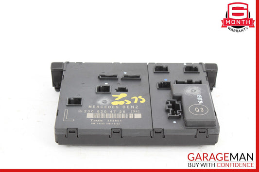 03-12 Mercedes R230 SL500 SL55 SL550 Door Control Module Left Driver Side OEM