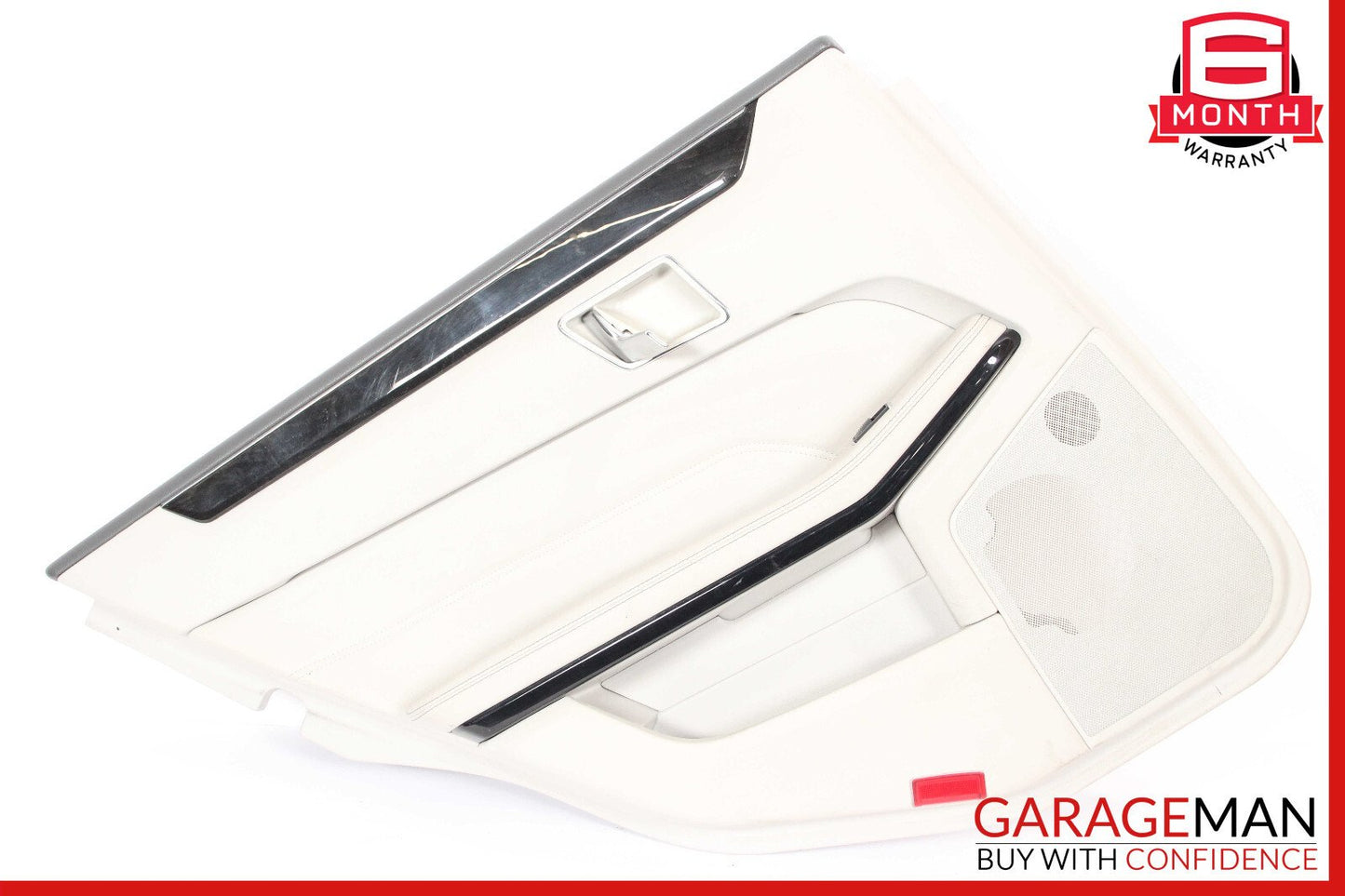 14-16 Mercedes W212 E350 E550 Rear Left Side Interior Door Panel Black OEM